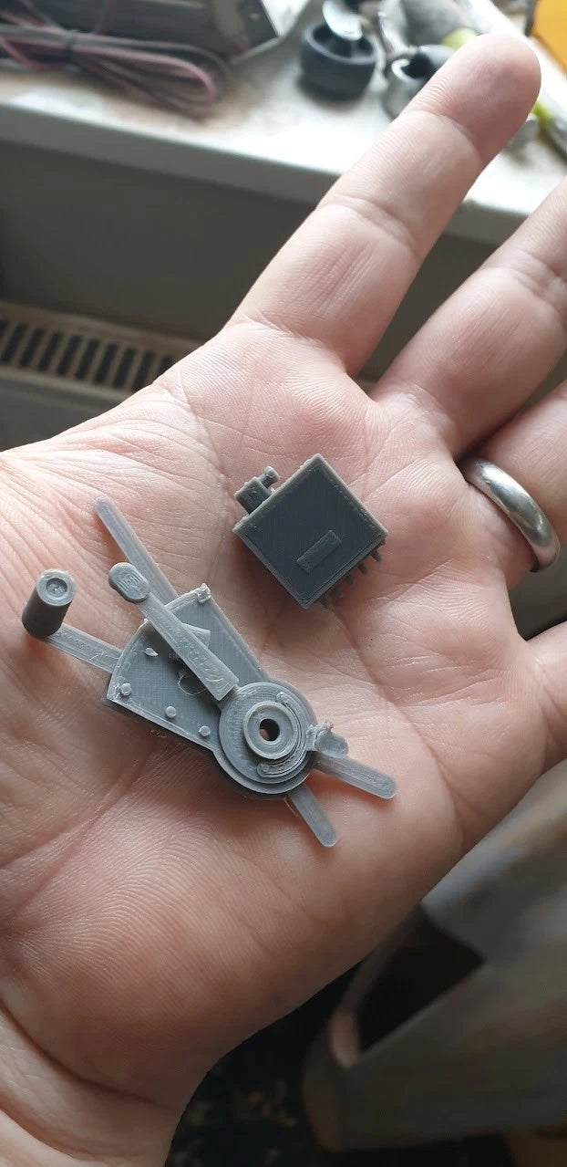 Spitfire cockpit interior parts